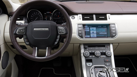LAND ROVER - Sticlă hibridă de protecție Pixsel monitor LAND ROVER RANGE ROVER EVOQUE - 7.6“ 2011 - 2015