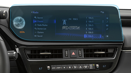 LEXUS - Sticlă hibridă de protecție Pixsel monitor LEXUS ES - 17.3“ 2021