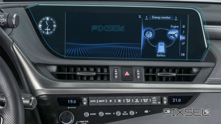 ES - Sticlă hibridă de protecție Pixsel monitor LEXUS ES - 17.9“ 2019 - 2021