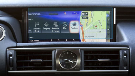2013 - 2016 - Sticlă hibridă de protecție Pixsel monitor LEXUS IS - 10.5“ 2013 - 2016
