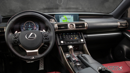 2013 - 2016 - Sticlă hibridă de protecție Pixsel monitor LEXUS IS - 10.5“ 2013 - 2016