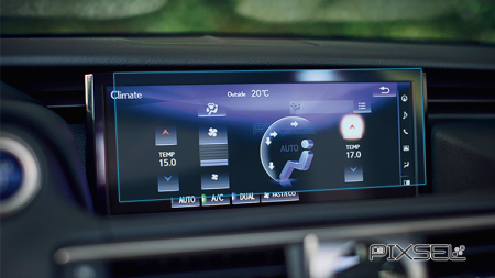 2017 - 2020 - Sticlă hibridă de protecție Pixsel monitor LEXUS IS - 10.6“ 2017 - 2020