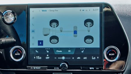 LEXUS - Sticlă hibridă de protecție Pixsel monitor LEXUS NX - 10.8“ 2022