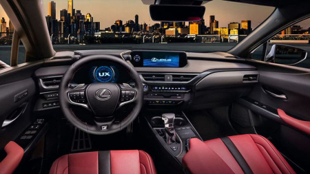 UX - Sticlă hibridă de protecție Pixsel monitor LEXUS UX - 16“ 2018 - 2020