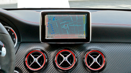 MERCEDES BENZ - Sticlă hibridă de protecție Pixsel monitor MERCEDES BENZ A-CLASS - 6.9“ 2013 - 2018