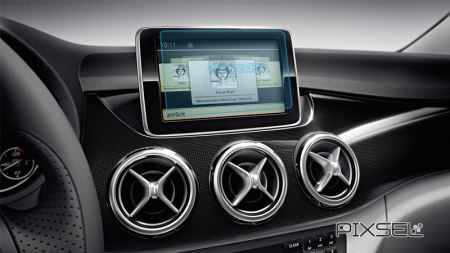 MERCEDES BENZ - Sticlă hibridă de protecție Pixsel monitor MERCEDES BENZ B-CLASS - 6.9“ 2016 - 2017