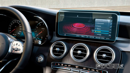 MERCEDES BENZ - Sticlă hibridă de protecție Pixsel monitor MERCEDES BENZ C-CLASS - 12.1“ 2018 - 2020