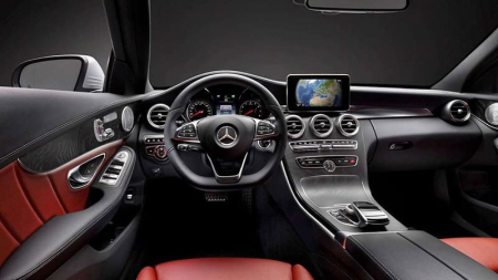 MERCEDES BENZ - Sticlă hibridă de protecție Pixsel monitor MERCEDES BENZ C-CLASS - 6.9“ 2015 - 2017