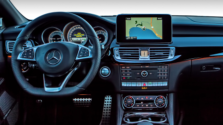 MERCEDES BENZ - Sticlă hibridă de protecție Pixsel monitor MERCEDES BENZ CLS-CLASS - 6.9“ 2015 - 2018