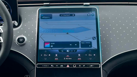 2022 - - Sticlă hibridă de protecție Pixsel monitor MERCEDES BENZ EQE - 14“ 2022