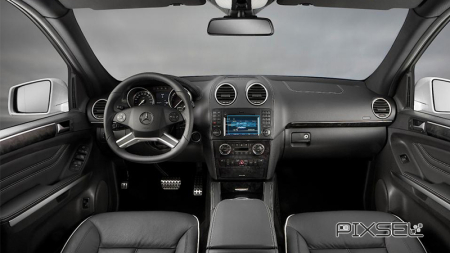 MERCEDES BENZ - Sticlă hibridă de protecție Pixsel monitor MERCEDES BENZ GL-CLASS - 5.6“ 2006 - 2011