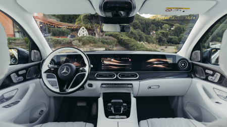 GLS-CLASS - Sticlă hibridă de protecție Pixsel monitor MERCEDES BENZ GLS-CLASS - 45.2" 2026