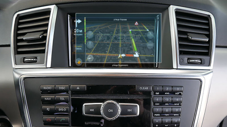 MERCEDES BENZ - Sticlă hibridă de protecție Pixsel monitor MERCEDES BENZ ML-CLASS - 5.6“ 2011 - 2015