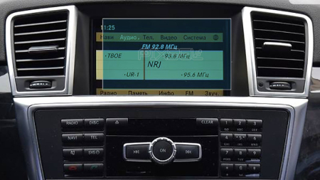 MERCEDES BENZ - Sticlă hibridă de protecție Pixsel monitor MERCEDES BENZ ML-CLASS - 6.9“ 2011 - 2015