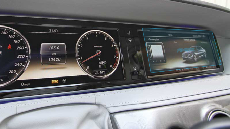 S-CLASS - Sticlă hibridă de protecție Pixsel monitor MERCEDES BENZ S-CLASS - 12.1“ 2013 - 2017