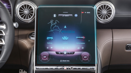 MERCEDES BENZ - Sticlă hibridă de protecție Pixsel monitor MERCEDES BENZ SL-CLASS - 13.5“ 2022