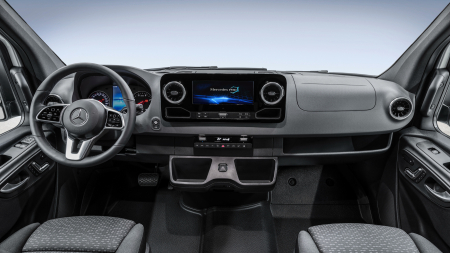 MERCEDES BENZ - Sticlă hibridă de protecție Pixsel monitor MERCEDES BENZ SPRINTER - 10.2“ 2018