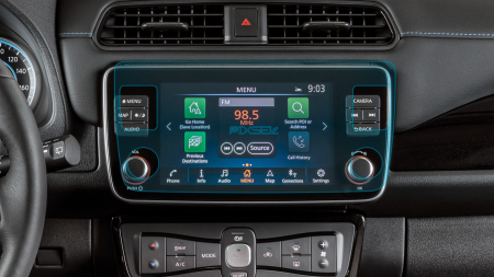NISSAN - Sticlă hibridă de protecție Pixsel monitor NISSAN LEAF - 12.3“ 2018