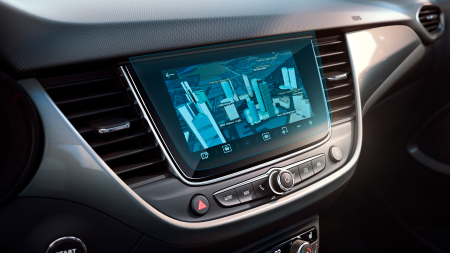 OPEL - Sticlă hibridă de protecție Pixsel monitor OPEL CROSSLAND - 10.5“ 2021