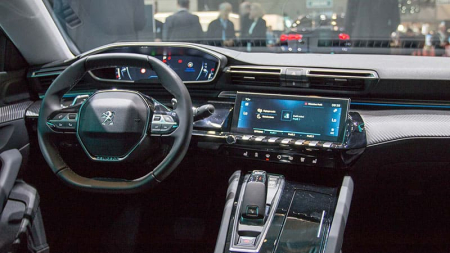 PEUGEOT - Sticlă hibridă de protecție Pixsel monitor PEUGEOT 508 - 11.4“ 2018