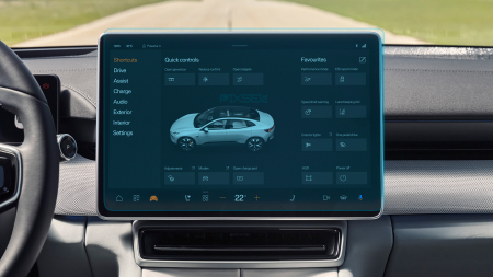 POLESTAR - Sticlă hibridă de protecție Pixsel monitor POLESTAR 4 - 16.6“ 2023