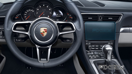 911 - Sticlă hibridă de protecție Pixsel monitor PORSCHE 911 - 8.5“ 2015 - 2018