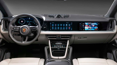 PORSCHE - Sticlă hibridă de protecție Pixsel monitor PORSCHE CAYENNE - 26.9“ 2023
