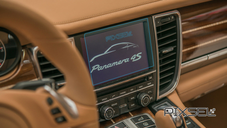PANAMERA - Sticlă hibridă de protecție Pixsel monitor PORSCHE PANAMERA - 7“ 2013 - 2016