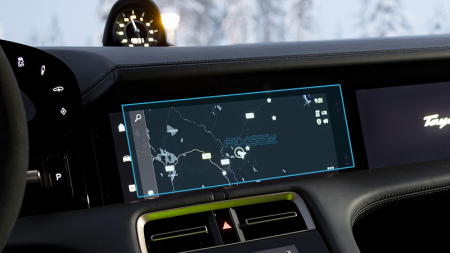 TAYCAN - Sticlă hibridă de protecție Pixsel monitor PORSCHE TAYCAN - 12.3“ 2020