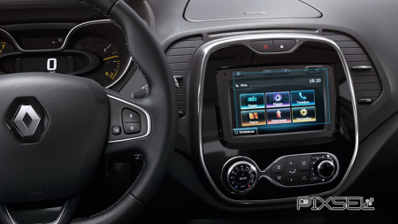 RENAULT - Sticlă hibridă de protecție Pixsel monitor RENAULT CAPTUR - 6.9“ 2016 - 2019