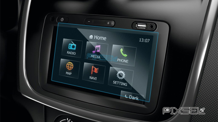 RENAULT - Sticlă hibridă de protecție Pixsel monitor RENAULT DOKKER - 6.9“ 2012 - 2021