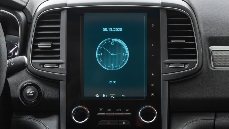 RENAULT - Sticlă hibridă de protecție Pixsel monitor RENAULT KOLEOS - 8.6“ 2016 - 2023