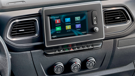 RENAULT - Sticlă hibridă de protecție Pixsel monitor RENAULT MASTER - 6.9“ 2020 - 2023
