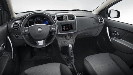 SANDERO - Sticlă hibridă de protecție Pixsel monitor RENAULT SANDERO - 6.9“ 2012 - 2020