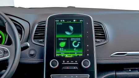 RENAULT - Sticlă hibridă de protecție Pixsel monitor RENAULT SCENIC - 8.6“ 2016 - 2022