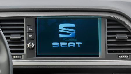 SEAT - Sticlă hibridă de protecție Pixsel monitor SEAT LEON - 7.9“ 2017 - 2020