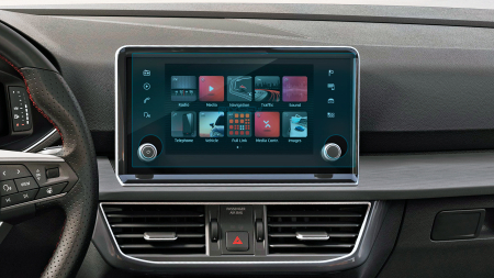 SEAT - Sticlă hibridă de protecție Pixsel monitor SEAT TARRACO - 11.5“ 2018