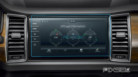 SKODA - Sticlă hibridă de protecție Pixsel monitor SKODA KODIAQ - 11.3“ 2017 - 2024