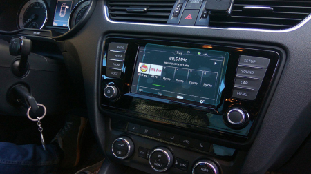 OCTAVIA - Sticlă hibridă de protecție Pixsel monitor SKODA OCTAVIA - 6.4“ 2013 - 2016