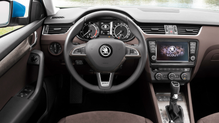 SKODA - Sticlă hibridă de protecție Pixsel monitor SKODA OCTAVIA - 8“ 2013 - 2016