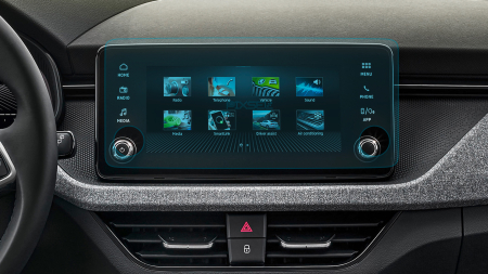 SKODA - Sticlă hibridă de protecție Pixsel monitor SKODA SCALA - 12.5“ 2024