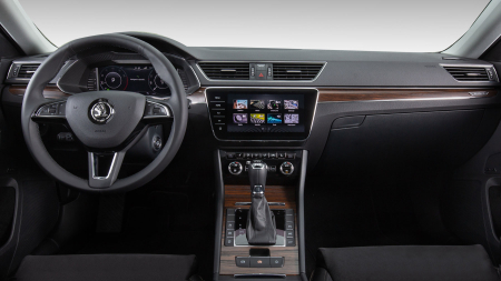 SKODA - Sticlă hibridă de protecție Pixsel monitor SKODA SUPERB - 13.2“ 2019 - 2024