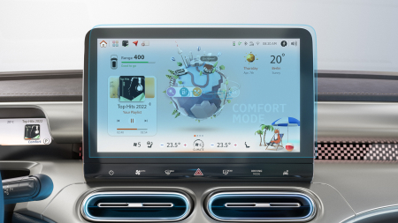 SMART - Sticlă hibridă de protecție Pixsel monitor SMART #1 - 14.6“ 2022
