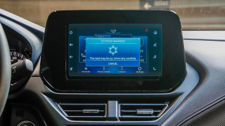 SUZUKI - Sticlă hibridă de protecție Pixsel monitor SUZUKI S-Cross - 8.7“ 2022