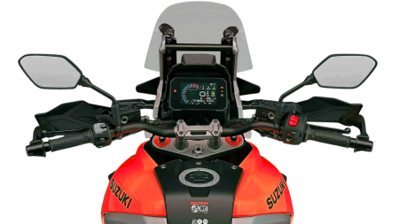 MOTO - Sticlă hibridă de protecție Pixsel monitor SUZUKI V-STROM 800DE / RE, 1050 / 1050DE 7.5“