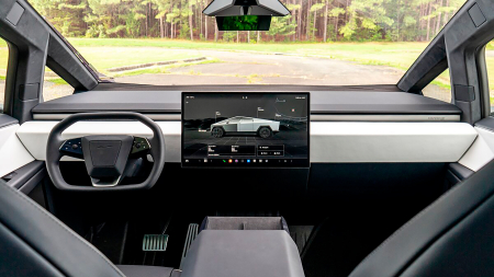 TESLA - Sticlă hibridă de protecție Pixsel monitor TESLA CYBERTRUCK - 19.3“ 2024