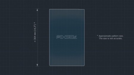 TESLA - Sticlă hibridă de protecție Pixsel monitor TESLA MODEL S - 16.8“ 2012 - 2015