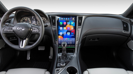 MULTIMEDIA SCREEN - Sticlă hibridă de protecție Pixsel monitor TESLA STYLE INFINITI Q50 2013 - 2021 - 14.6“