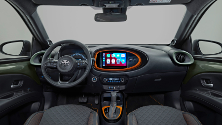 AYGO - Sticlă hibridă de protecție Pixsel monitor TOYOTA AYGO - 9.8“ 2022 - 2025
