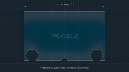 bZ4X - Sticlă hibridă de protecție Pixsel monitor TOYOTA bZ4X - 15.2" 2026